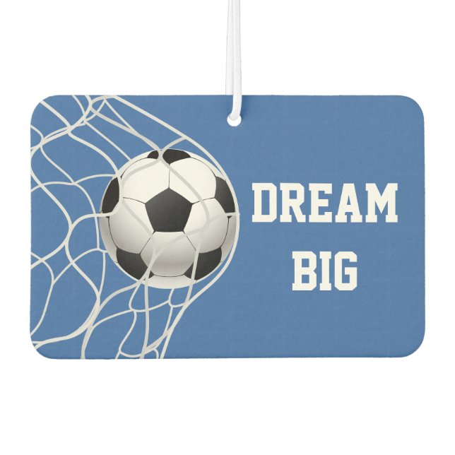 Ambientador Dream Big Soccer Air Freshener (Anverso)
