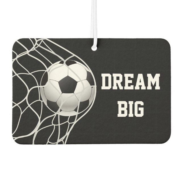 Ambientador Dream Big Soccer Air Freshener (Anverso)