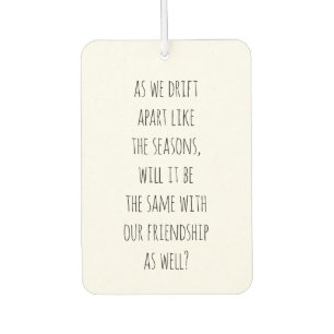Ambientador Drift Apart Air Freshener