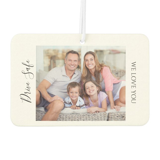 Ambientador Drive Safe Custom Photo Car (Reverso)