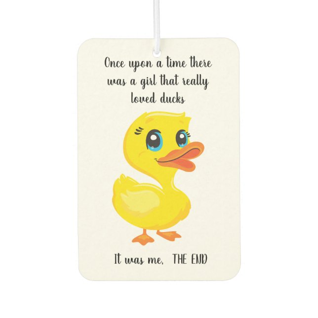 Ambientador Duck Lover (Anverso)
