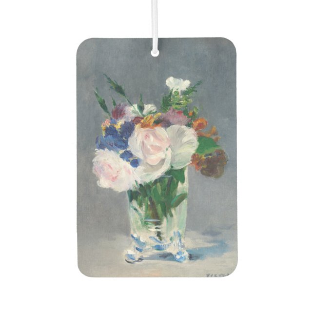 Ambientador Edouard Manet - Flores en una bolsa de cristal (Anverso)