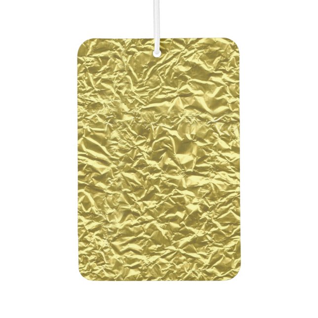 Ambientador Efecto de lámina de oro personalizado (Anverso)