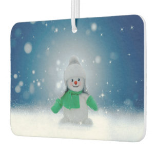 Ambientador El adorable personaje de muñeco de nieve de Navida