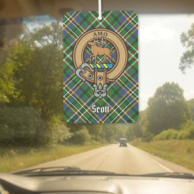 Ambientador El clan Scott Escudo por Green Tartan Air Freshene (Subido por el creador)