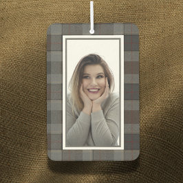 Ambientador El Cofre del Archivero: Amuleto de Foto con Tartán