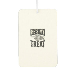 Ambientador Él es mi regalo Diseño de camiseta de Halloween de