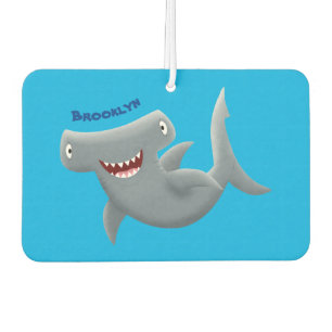 Ambientador El gracioso tiburón martillo personalizado