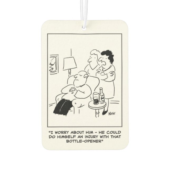 Ambientador El marido podría hacerse daño con el dispositivo d (Reverso)