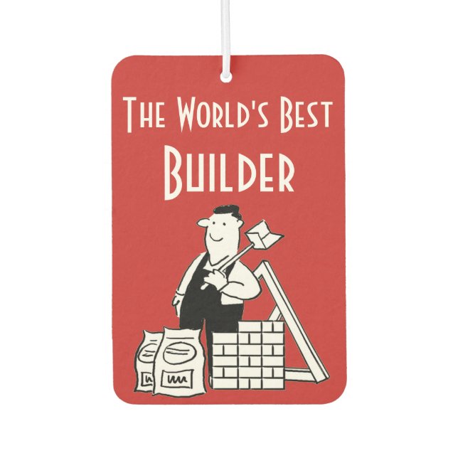 Ambientador El mejor constructor del mundo (Anverso)