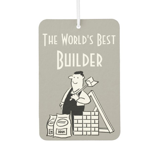 Ambientador El mejor constructor del mundo (Anverso)
