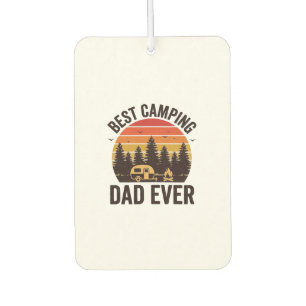 Ambientador El mejor papá de camping de todos los tiempos Dise