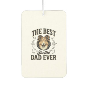 Ambientador El Mejor Papá de Sheltie de Todos los Tiempos Dise