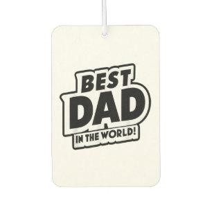 Ambientador El mejor papá del mundo en el Día del Padre