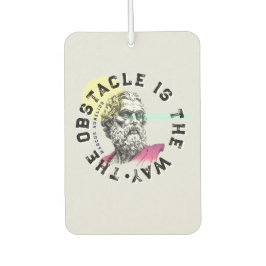 Ambientador El Obstáculo Es El Camino - Cita De Marcus Aureliu