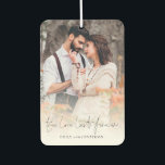Ambientador El verdadero amor dura por siempre los nombres de<br><div class="desc">El Verdadero Amor Dura Por Siempre Un Sobrecoste De Nombres De Dos Fotografías. Personaliza tu foto romántica favorita de ti y tus nombres.</div>