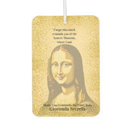 Ambientador Elegant Mona Lisa Gioconda Leonardo Da Vinci Art