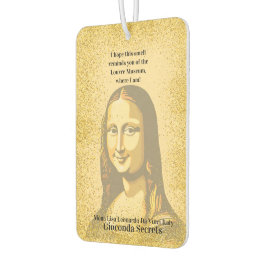 Ambientador Elegant Mona Lisa Gioconda Leonardo Da Vinci Art