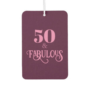 Ambientador Elegante 50 y fabuloso cumpleaños de Borgoña