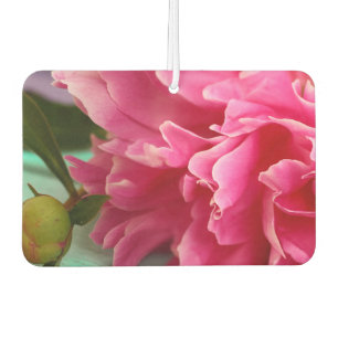 Ambientador Elegante fotografía de flores de peones rosados