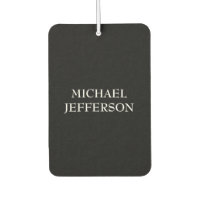 Elegante Personalizado personalizado blanco negro