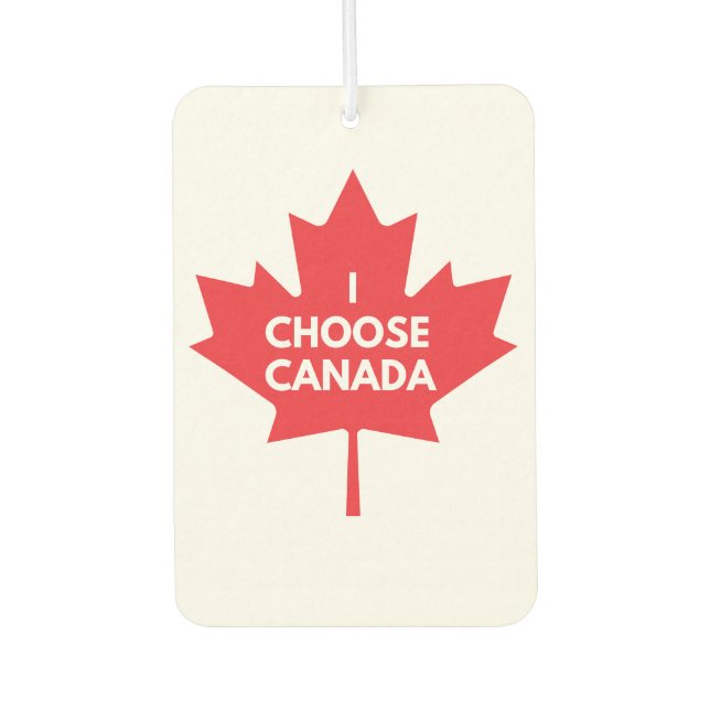 Ambientador Elijo a Canada Air Freshener (Anverso)