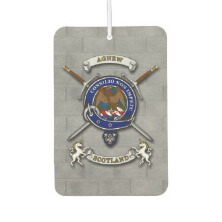 Ambientador Emblema del clan Agnew y espadas