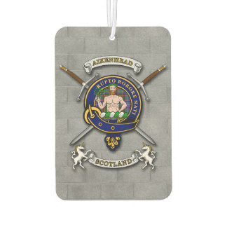 Ambientador Emblema del clan Aikenhead y espadas