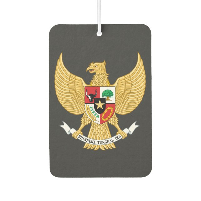 Ambientador Emblema nacional indonesio Polo Shirt (Anverso)