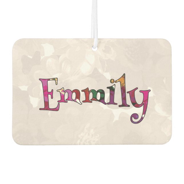 Ambientador Emmily Colorful Air Freshener: Moneda de pepino (Anverso)