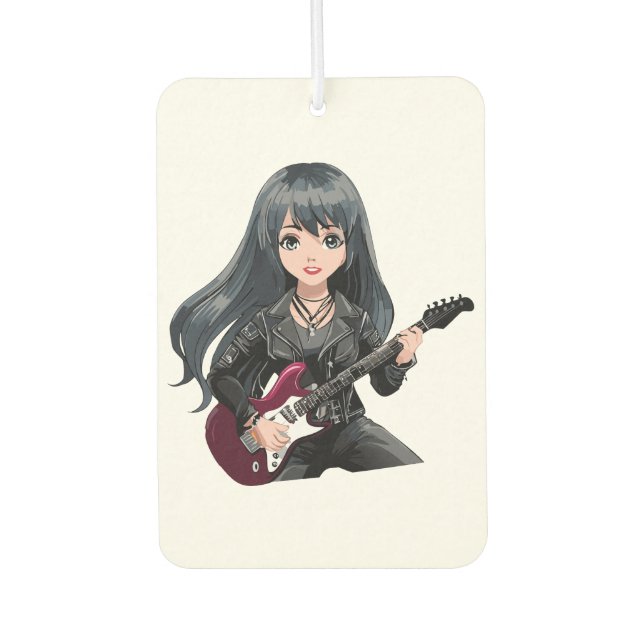 Ambientador Emo girl with long black hair (Anverso)