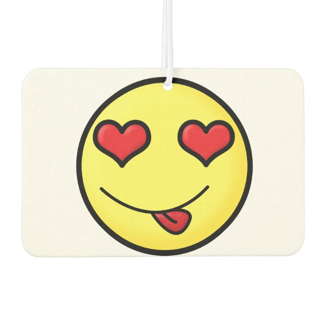 Ambientador emoji de coqueteo (Anverso)