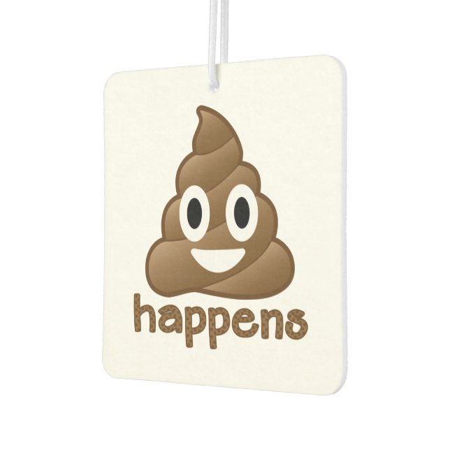 Ambientador Emoji Poop Happens (Izquierda)