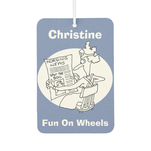 Ambientador Enfermera de la competencia de hervir (Anverso)