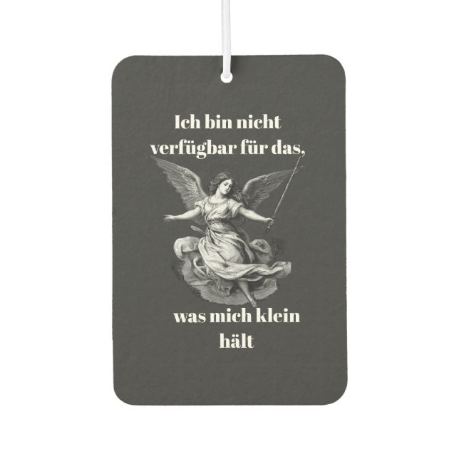 Ambientador Engel der Unverfügbarkeit  (Anverso)