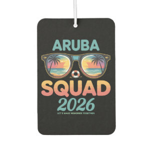Ambientador Equipo de Aruba 2026 Retro