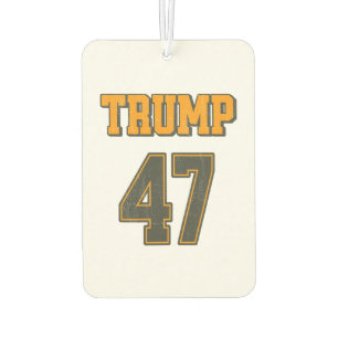 Ambientador Equipo retro Trump 47 Vintage