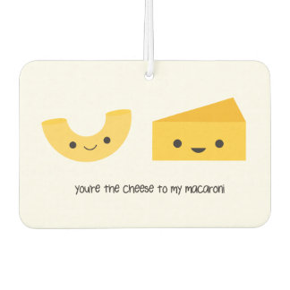 Ambientador Eres el queso a mi macarrón Air Freshener