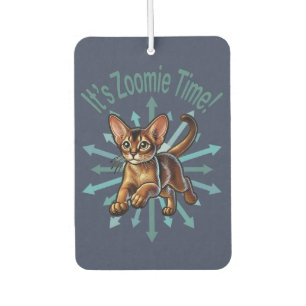 Ambientador Es el gato abisinio de la hora de Zoomie