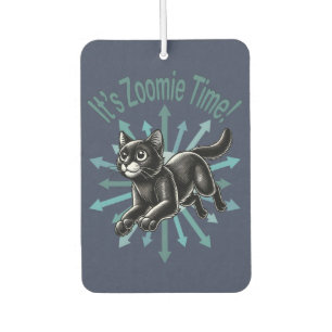 Ambientador Es el gato negro de tiempo de Zoomie