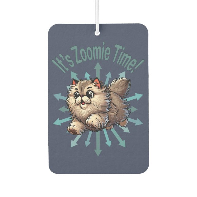 Ambientador Es el gato persa de Zoomie Time (Anverso)