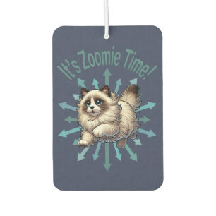 Ambientador Es el gato Zoomie Time Ragdoll