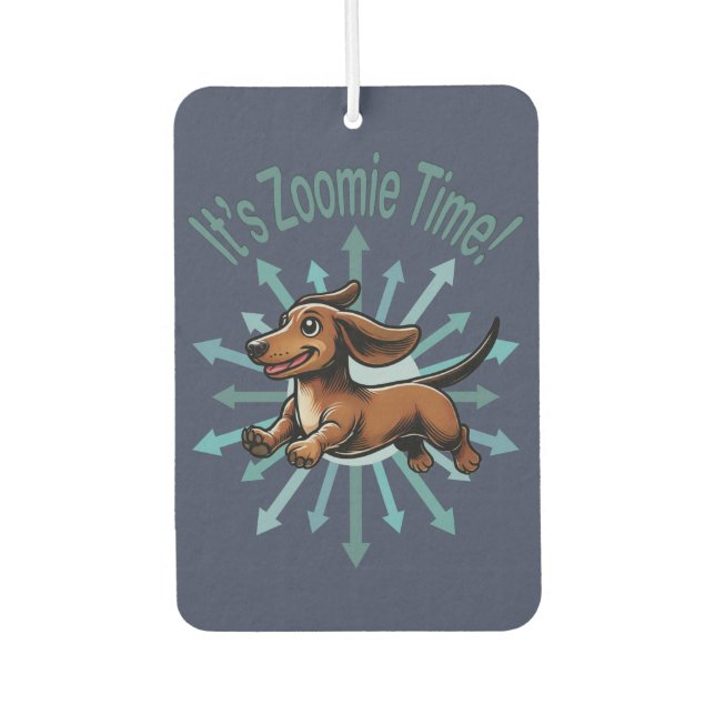 Ambientador Es hora de Zoomie Dachshund (Anverso)