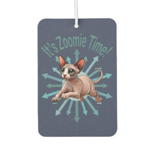 Ambientador Es Hora de Zoomie Gato Sphynx