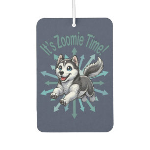 Ambientador Es Hora Zoomie Husky