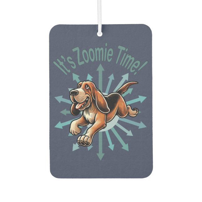 Ambientador Es Perro Zoomie Time Hound (Anverso)