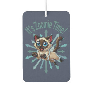 Ambientador Es tiempo de Zoomie Gato Siames