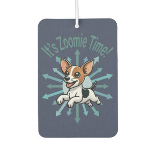 Ambientador Es tiempo de Zoomie Rat Terrier