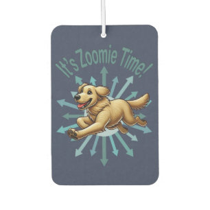 Ambientador Es Zoomie Time Golden Retriever