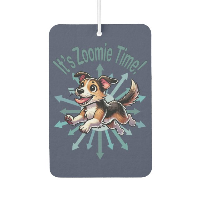 Ambientador Es Zoomie Time Mutt (Anverso)
